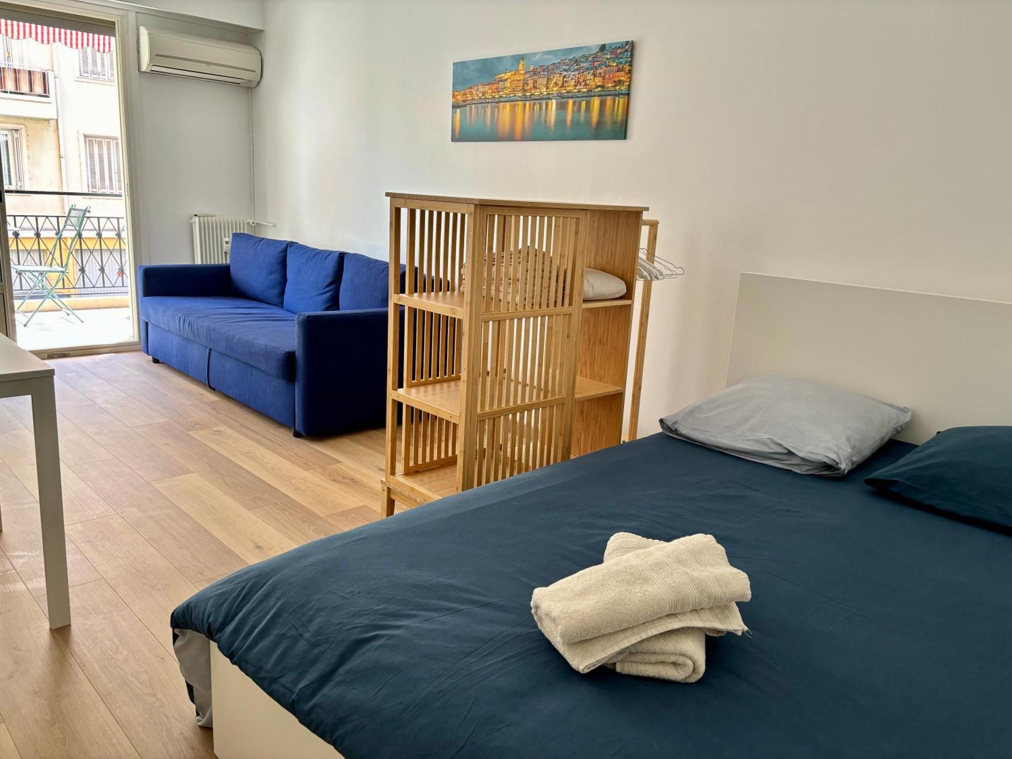 Studio 2 Etoiles A Menton Pour 4 Personnes Eksteriør billede